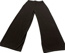 Express Tricot Womens Brown Wide Leg Pants Vintage 90s Festival Hippie S NWOT