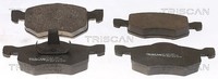 Triscan Bremsbelagsatz, Scheibenbremse Vorderachse U.A. FüR Ford, Mazda