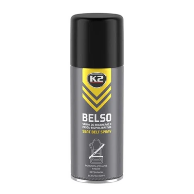 CINTURONES DE SEGURIDAD SPRAY REGENERADOR - K2 BELSO 400ml
