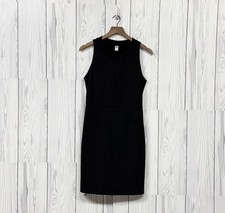 Old Navy dress womens size small sleeveless solid gray stretch knee length