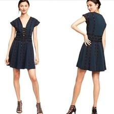 Zac Posen Target Goth Edgy Snap Grommet Pretty Little Liars Dress size 4