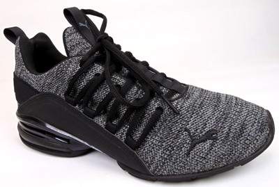 Puma Axelion Athletic Running Sneakers, Men's Size 8.5 M, Gray Training Shoes