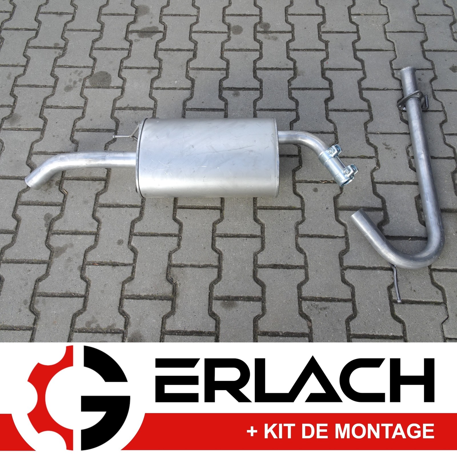 Silencieux arrière Boxer Ducato Jumper pot d'échappement de rechange moteurs HDi JTD TD