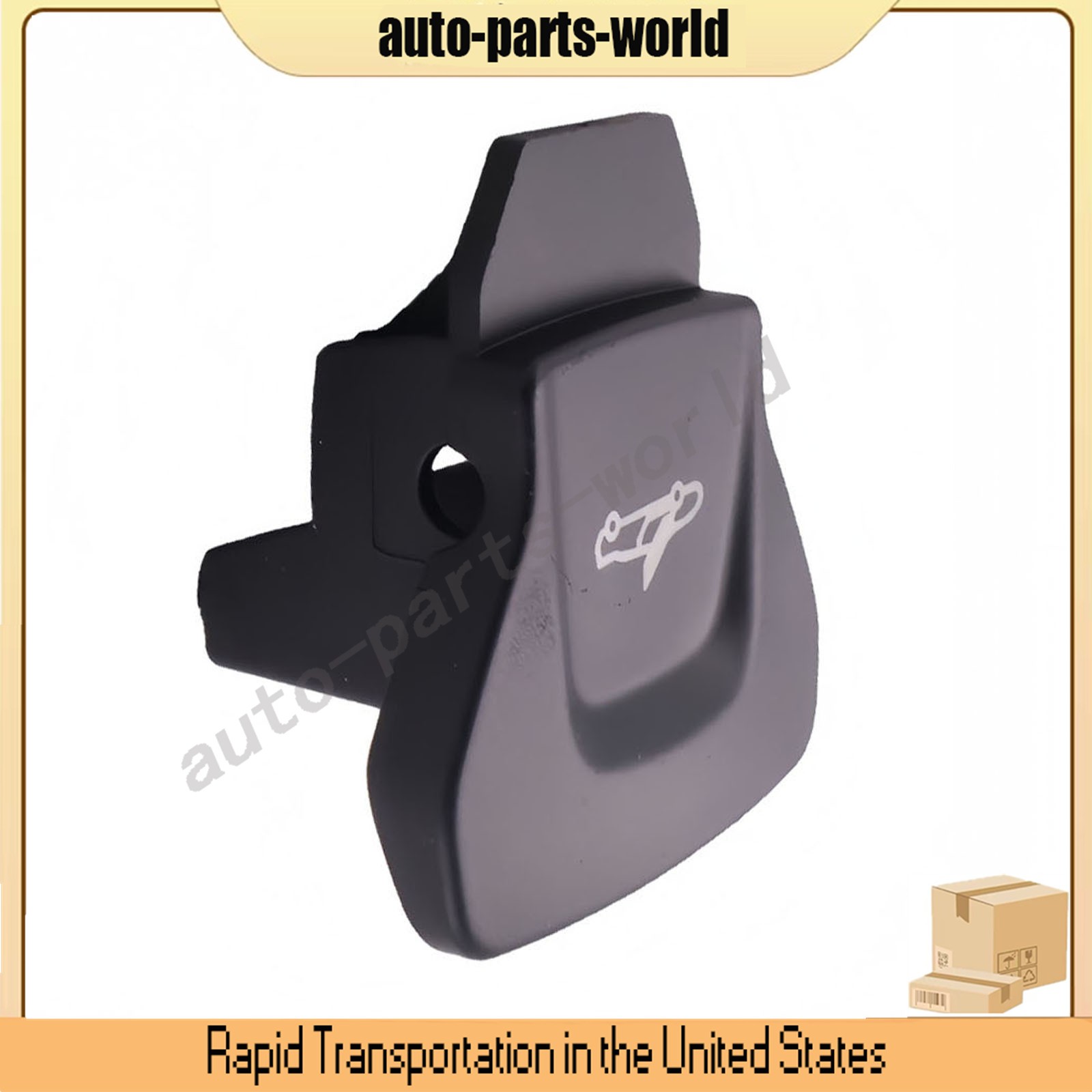 Black Right Side Door Control Switch Button fits McLaren 570S 600LT 13M0434CP