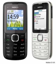 Nokia C1-01 - Warm silver/grey (Unlocked) Mobile Phone