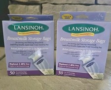 Lansinoh Breastmilk Storage Bags NEW Sealed