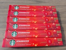 6 boxes of 10 Starbucks Toffee Nut Nespresso Coffee Capsules Blonde Roast