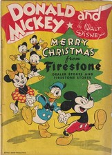 DONALD and MICKEY MERRY CHRISTMAS (1945)  (Dell Comics) G ~ CARL BARKS