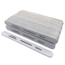 100pcs/lot Professional Nail Files 180/240 Grinding Polishing Manicure Pedicure