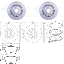 Kits de frein Audi S5