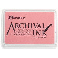Ranger Archival Ink Pad 0-Rose Madder