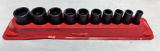 Snap-on Socket Set 10 Piece 3/8-7/8