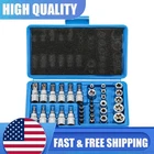 Torx Socket Set 3/8 Drive Set for European Car Tool E-Torx Socket