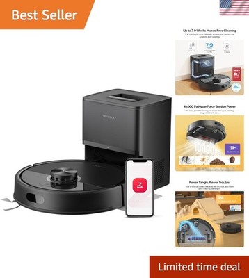 Effortless Cleaning with Q7 M5+ Robot Vacuum - 7 Weeks Self-Empty, LiDAR Nav