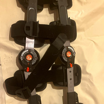 Breg T-Scope Adjustable Knee Brace Stabilization Support One Size post op