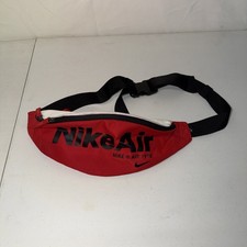 Nike Air Red Fanny Pack Waist Bag Belt Bag 1978 Logo Adjustable Strap