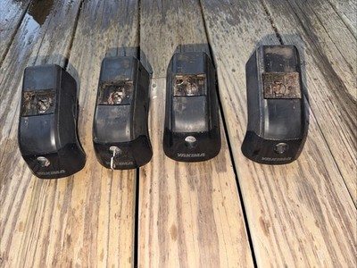 Yakima Timber Line Towers (set Of 4) And 4 Locks And One Key Timberline
