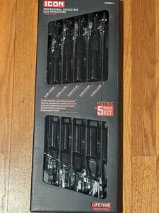 ICON WRDBFM-5 5 Ensemble de clé Flex professionnel double boîte