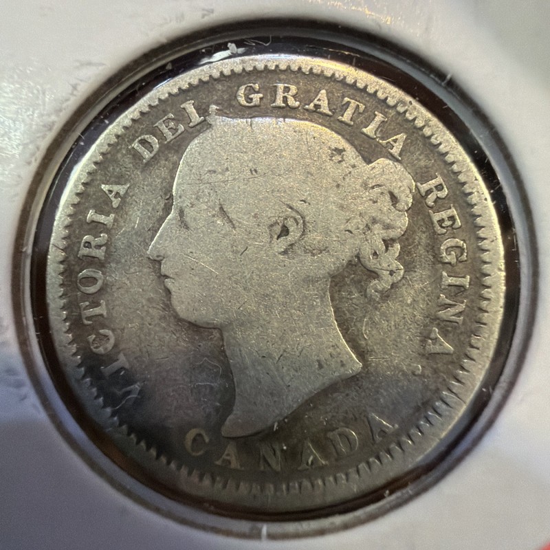 1898 Canada 10 Cents G087