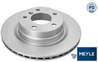2X Bremsscheibe Meyle 3155230031/PD 2 Bremsscheiben Hinterachse Hinten FüR BMW