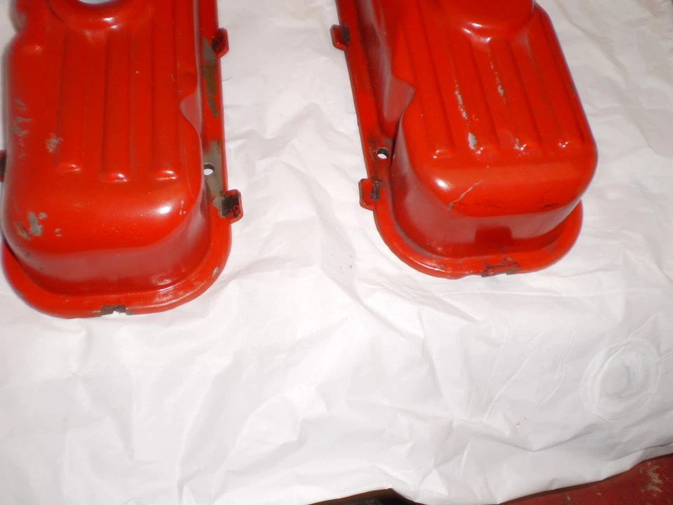 NICE SET VALVE COVERS 1970 BUICK 455 GS ALSO 67-76 BUICK RIV WILDCAT 400 430 455 - Image 3 of 4