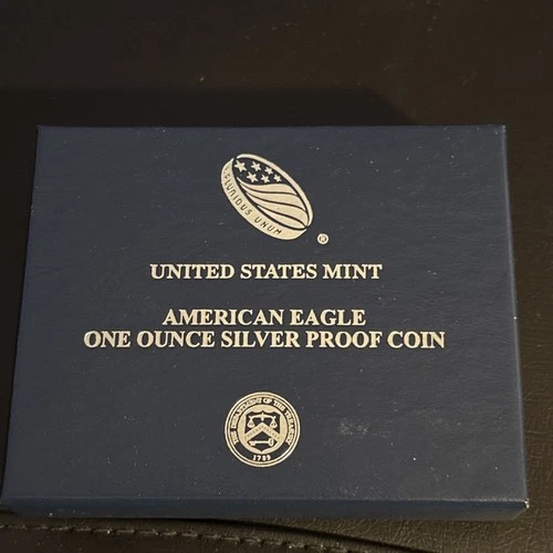 2018 W American Eagle Silver Proof, in OGP w/COA #25