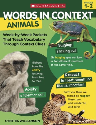Wörter im Kontext: Tiere: Woche für Woche Pakete, die Vokabeln lehren