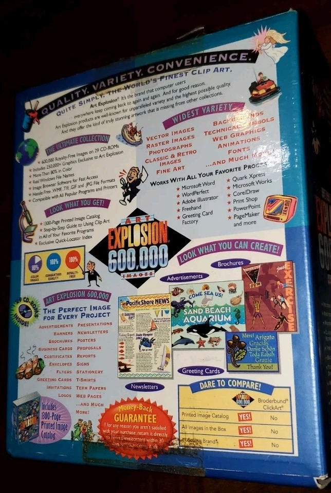 Nova Development Art Explosion 600,000 Images 29 CD-Roms & 1300 Page Book 2004 - Image 3 of 4