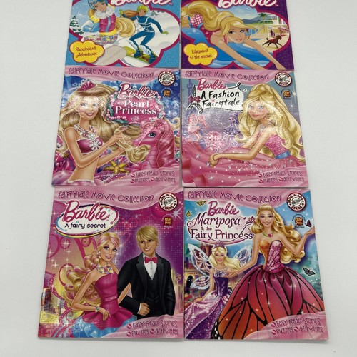 Sporty Fun With Barbie Mini Mag Series Soccer All-Star Paperback Books X 8 - Picture 3 of 3