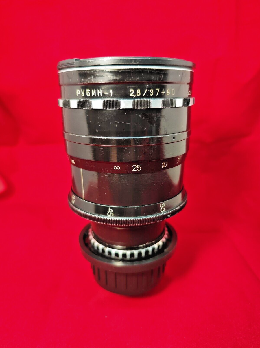 Zoom Rubin-1 37-80mm f/2.8 Arri PL + M42 fast lens Zoom Rubin-1 37-80mm f/2.8 Arri PL + M42 fast lens
