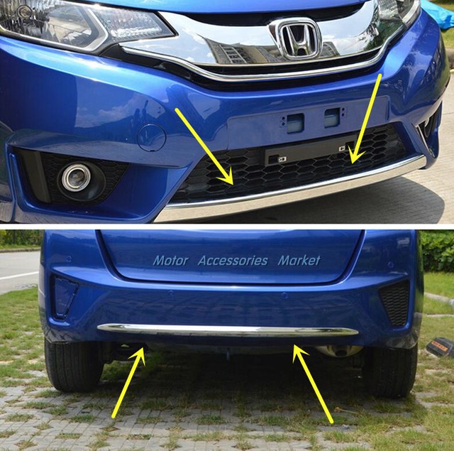 Бампер honda jazz