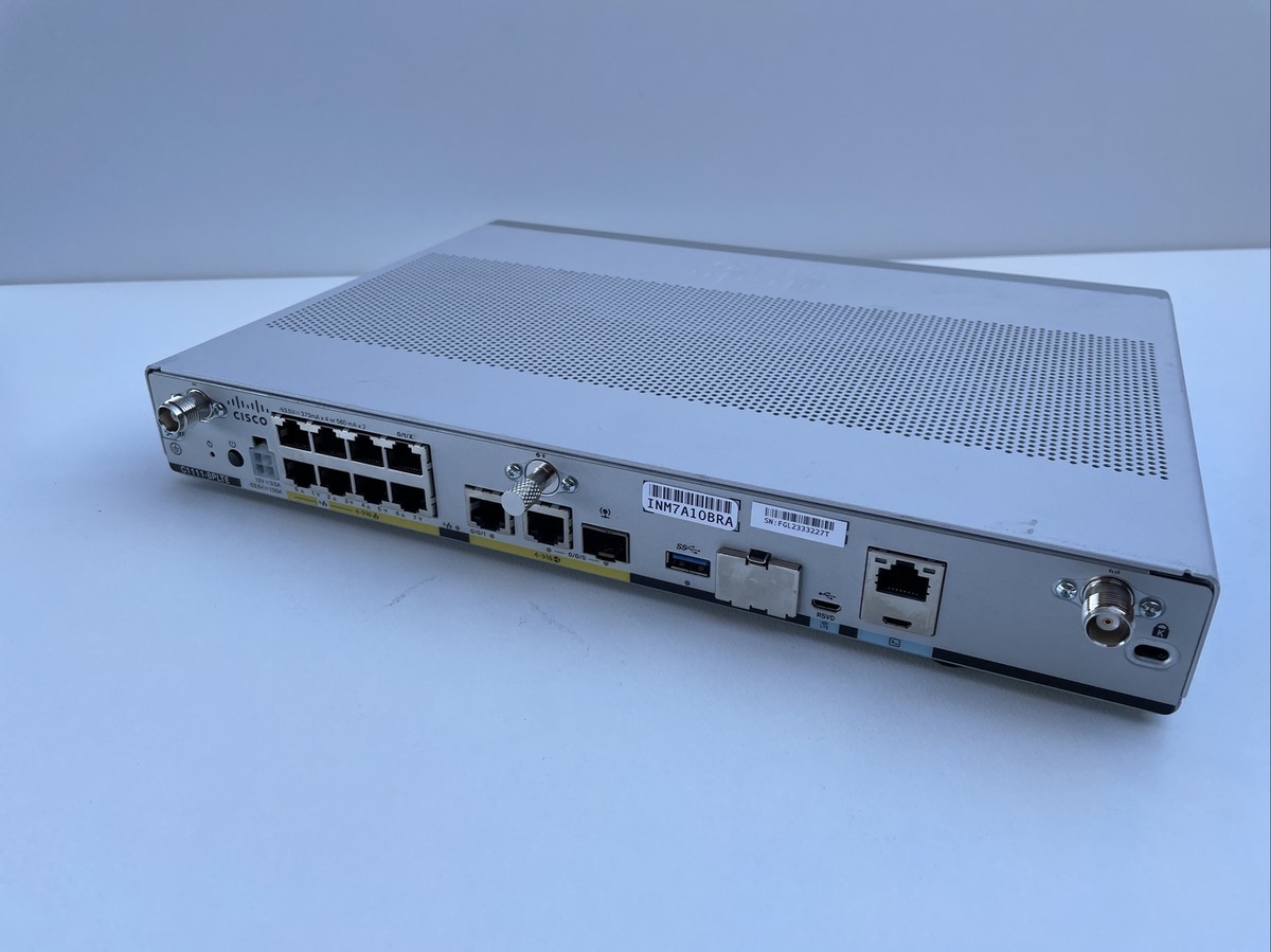 Cisco 1100 Series Integrated Services Routers C1111-8PLTEEA Cisco 1100 Series Integrated Services Routers C1111-8PLTEEA