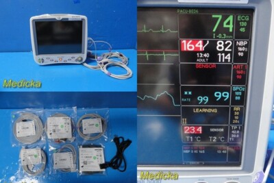 2012 GE Dash 5000 Multi-Para Monitor (CO2 dual IPB NBP ECG SpO2 TEMP/CO) ~ 34319