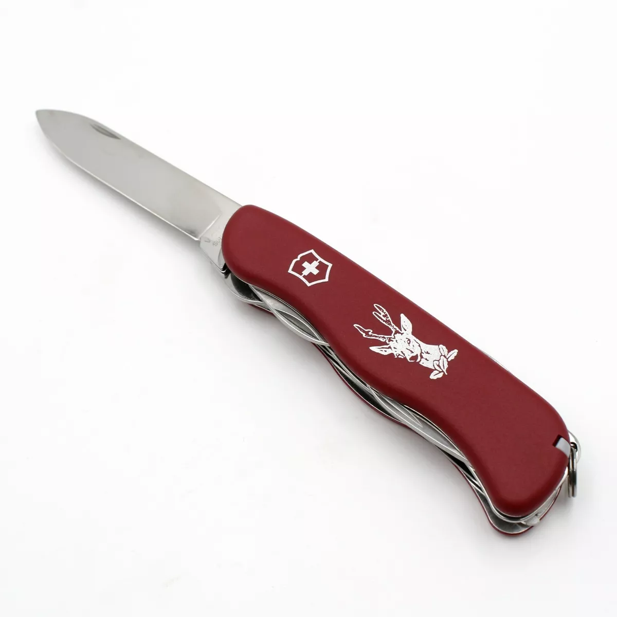 Victorinox Hunter Red Swiss Army Knife SAK Lock Blade