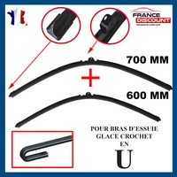 Flache Scheibenwischer Vorne 700 + 600 Mm FüR VW Sharan (7M8, 7M9, 7M6)