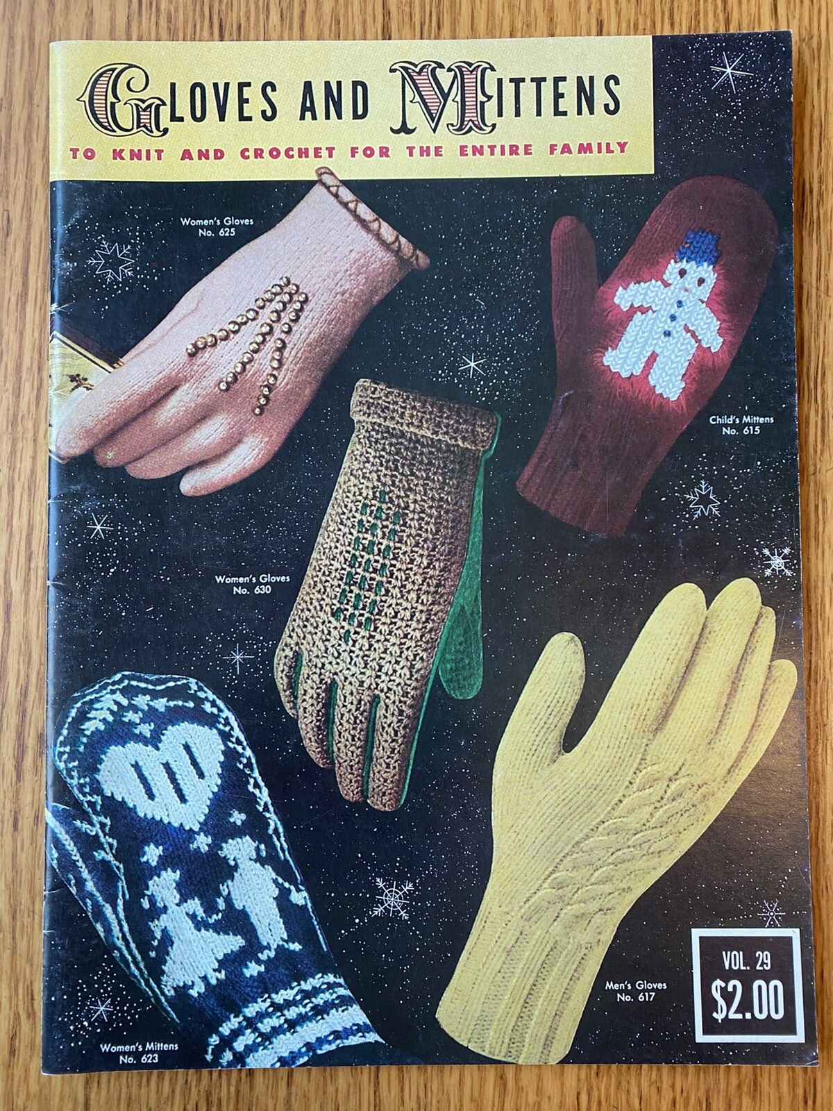 Gloves and Mittens To Knit for the Entire Family. Vol. 29-image