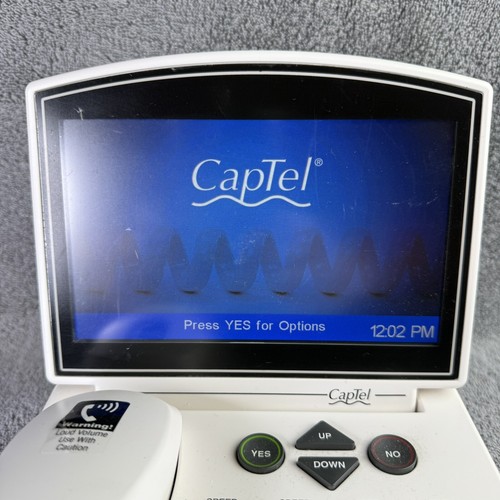 CapTel Model 840 Plus Captioned Telephone for the Hearing Impaired Working - Afbeelding 5 van 10
