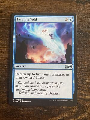 Into the Void (060) Magic 2015 M15 MTG Magic The Gathering D9341*