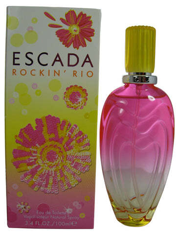Escada Rockin'rio Women's Perfume By Escada 3.4oz/ml Edt no