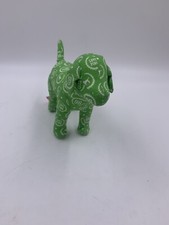 Victoria  s Secret Pink Plush Dog Green And White Love Pink