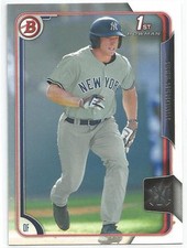 Jeff Hendrix New York Yankees 2015 Bowman Draft Prospect