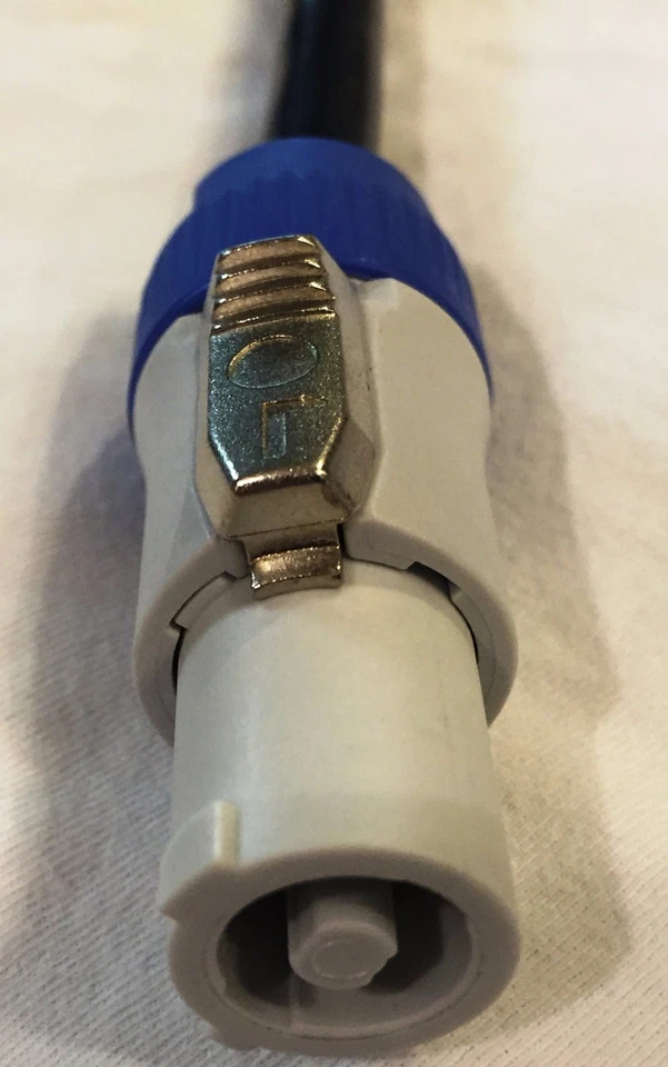 Blizzard PC-Edison-Out .5 ft. 12 Ga / Powercon Compatible White Male to Edison - Image 3 of 3