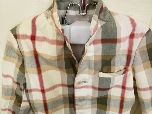 Vintage Jack Tar Togs Boys Toddler Jacket Coat Green Yellow red Plaid-Chest 28" - Picture 3 of 8