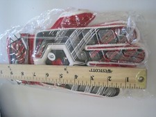 Goalkeeper Gloves Size 6 Red Black New