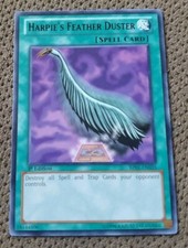 1x YuGiOh Harpie's Feather Duster Black Rare 1st edition BP01-EN035 NM