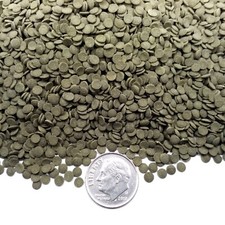 1/8" Micro Sinking Wafers of Algae, Spirulina, Veggies for Bottom Fish, Grazers