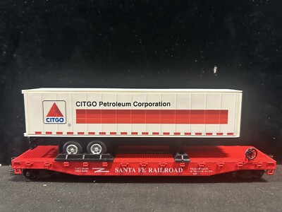 Model Power #98360 Citgo 50' Flat w/40' Trailer w/ Knuckle Couplers