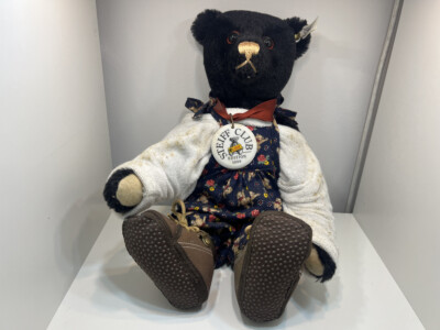 STEIFF Teddybär in Schwarz EAN 420160 aus 1999 Sammlerstück