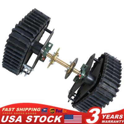 Go Kart Buggy Quad Rear Wheel Snow Sand Track For Snowmobile Snowblower ATV UTV