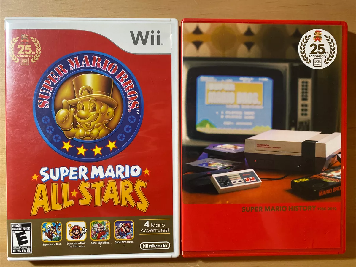 Super mario all stars wii ebay outlet